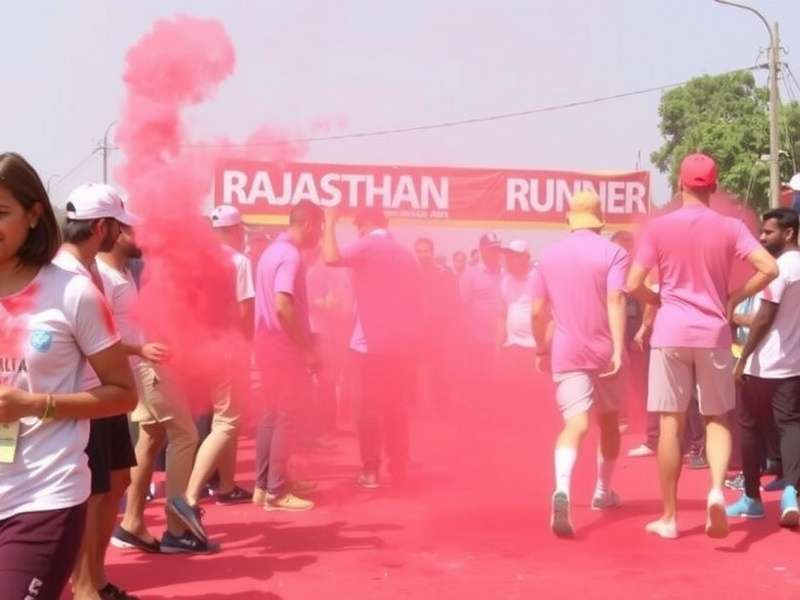 Rajasthan Runner Holi Event